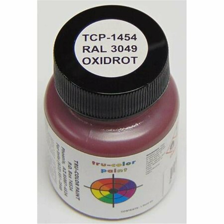 TRU-COLOR PAINT German Ral 3049 Paint, Red Oxd TCP1454